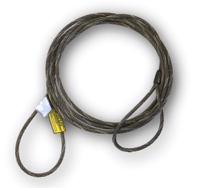 3/8 Wire Rope Sling - Eye & Eye - Boise Rigging Supply