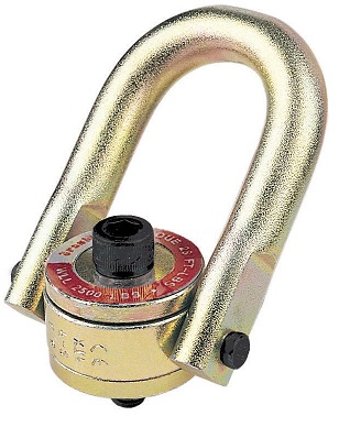 1-8 Thread Size 1-Inch U-Bar Diameter Actek 46214 Safety Swivel Hoist Ring Aircraft Quality Alloy Rated Load 10,000 Lb 2.29-Inch Thread Protrusion