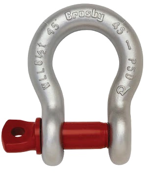Crosby S.P.A. Shackle Galvanized G209 Clevis Screw Pin Anchor