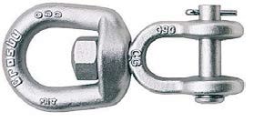 Crosby Jaw End Swivel G-403 Wire Rope Wench Lifting Spin Rotation Load