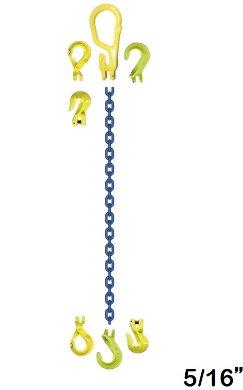 Gunnebo Three-Leg Chain Sling - 5/16, 3/8, 1/2 - Boise Rigging